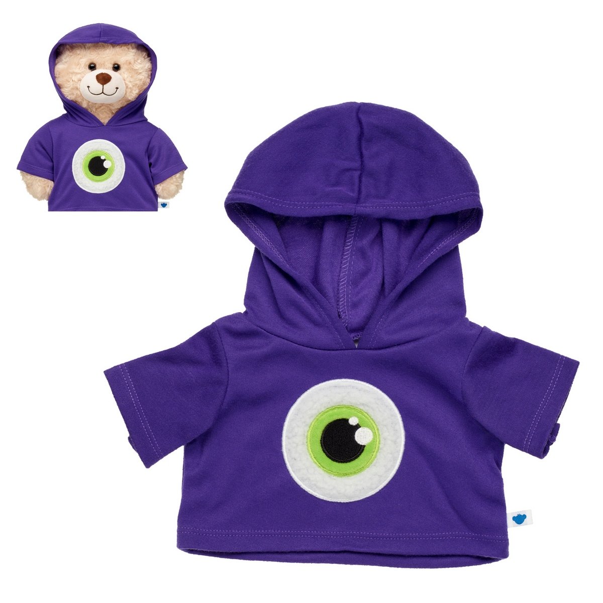 Poleron Morado Ojo Zombie Build-A-Bear